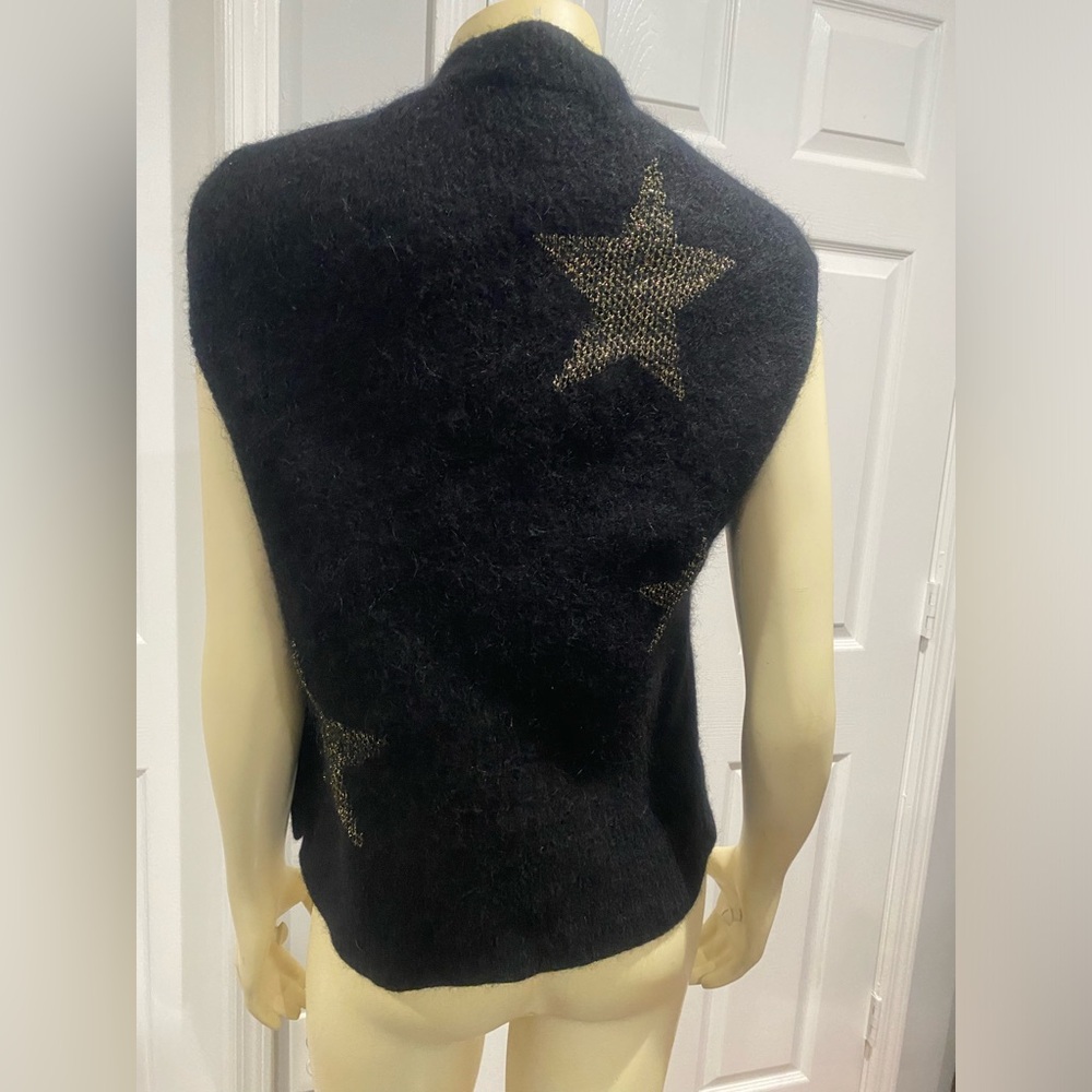 All Saint Star Jacquard tank/ black color/ Size small. - Picture 4 of 6